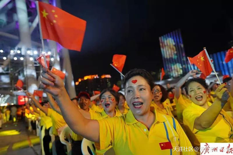 今夜陈启中，广州高声向祖国表白，沸了！