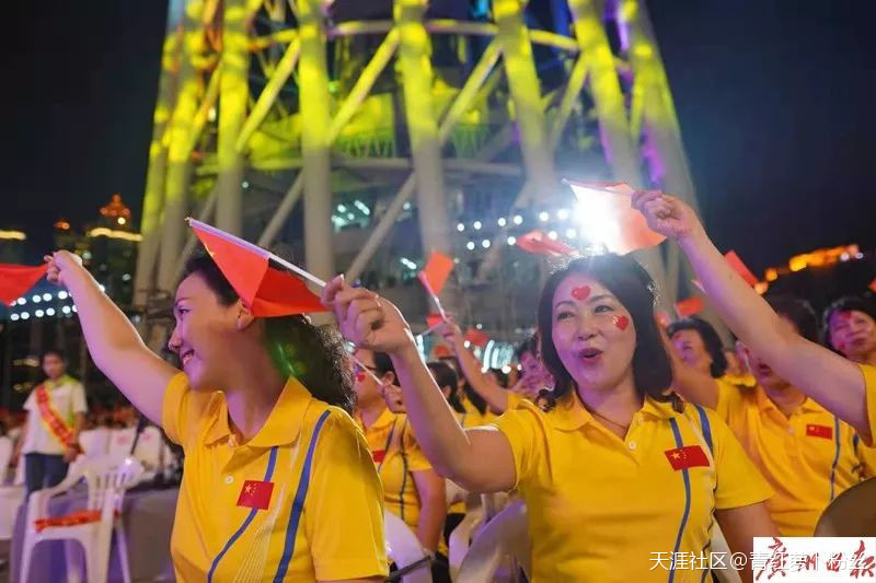 今夜陈启中，广州高声向祖国表白，沸了！